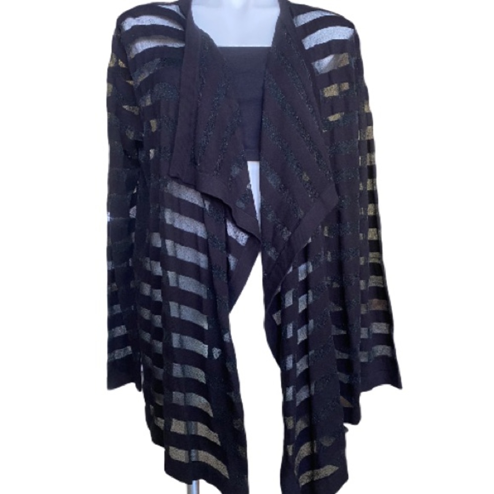 Peter Nygard Sheer Cardigan
